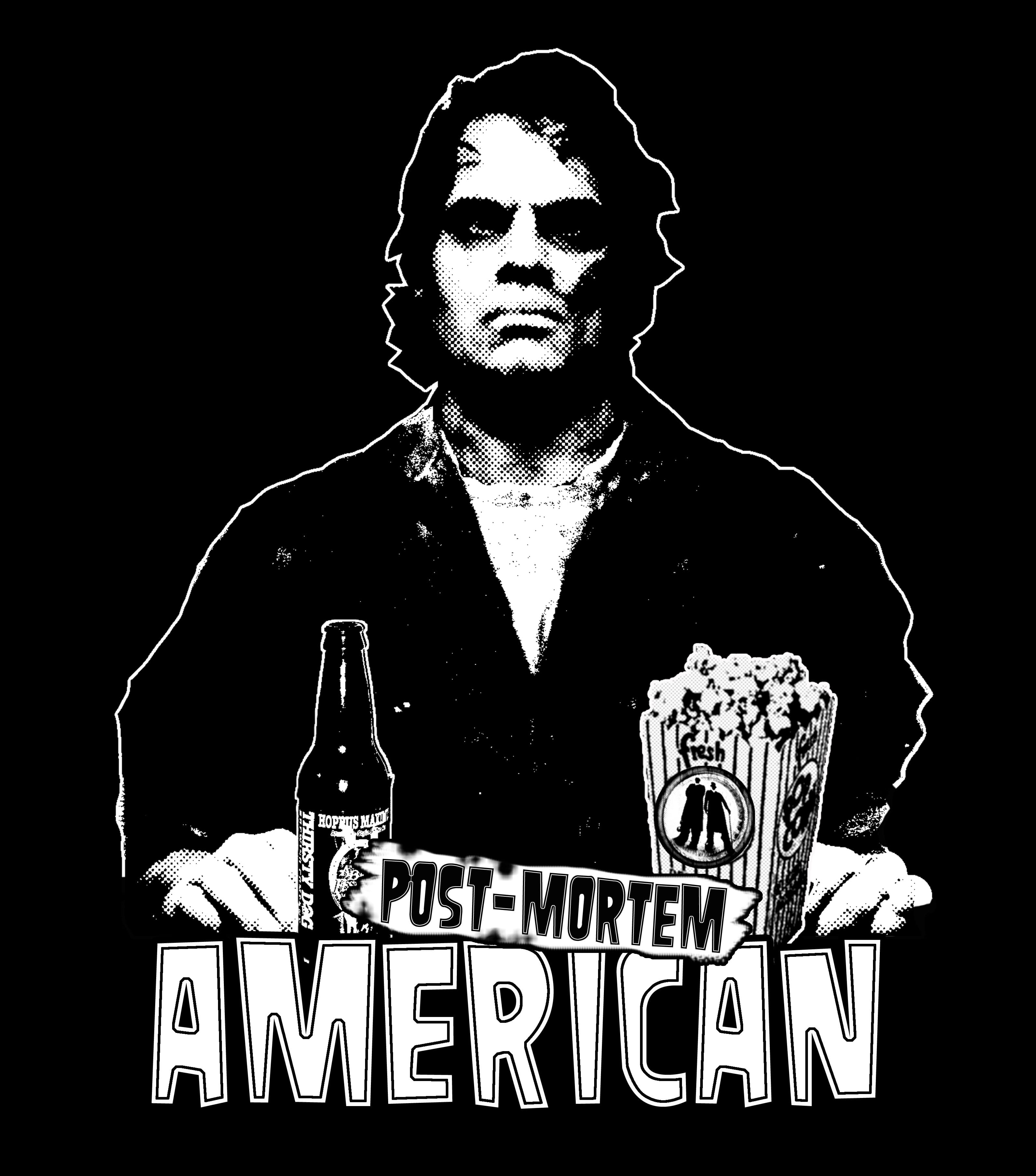 Mark the Zombie, Post-Mortem American t-shirt from "The Dead Matter" movie (2010)