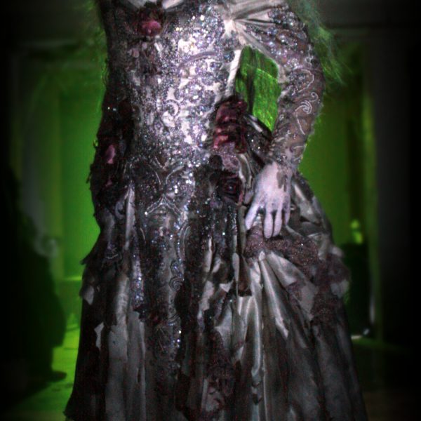 Character from Midnight Syndicate Live! Actress Beth Biasella in Midnight Syndicate Live! at Cedar Point's HalloWeekends 2014