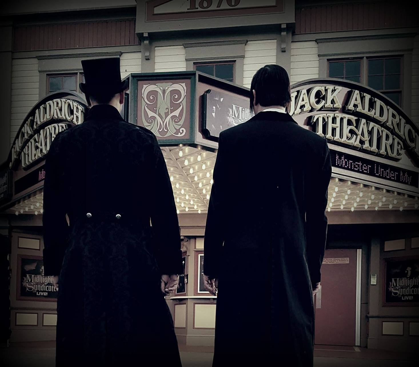 Edward Douglas and Gavin Goszka of Midnight Syndicate at Cedar Point HalloWeekends 2017