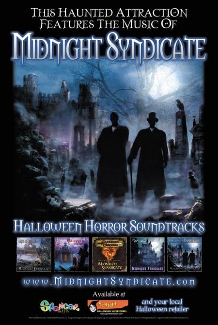 Midnight Syndicate Haunted Attraction Registry Poster 2006