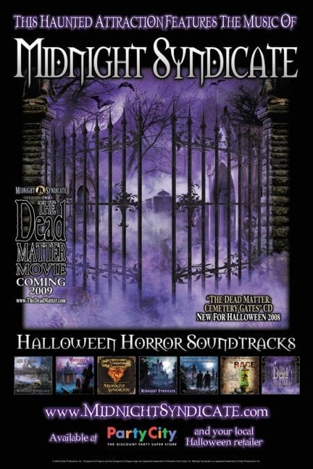 Midnight Syndicate Haunted Attraction Registry Poster 2008