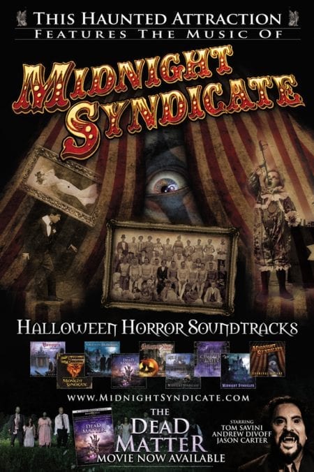 Midnight Syndicate Haunted Attraction Registry Poster 2011
