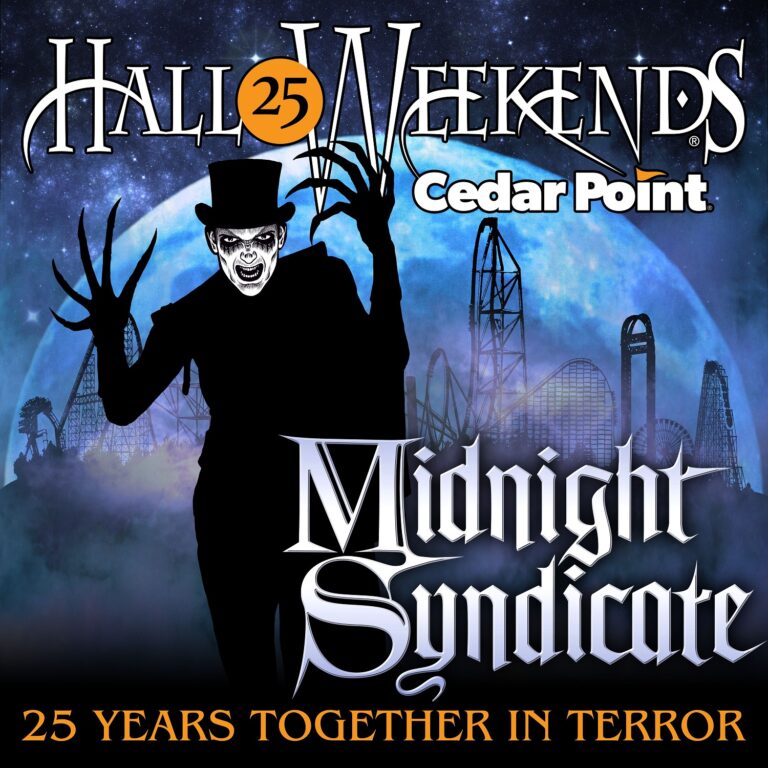 Album cover to "HalloWeekends: 25 Years of Terror Together"