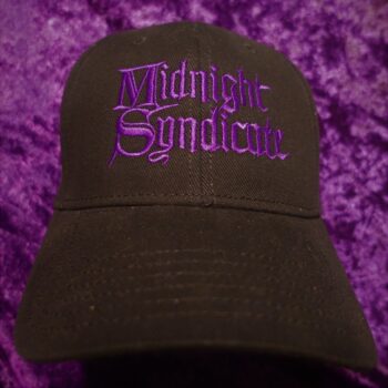 Midnight Syndicate hat with purple logo