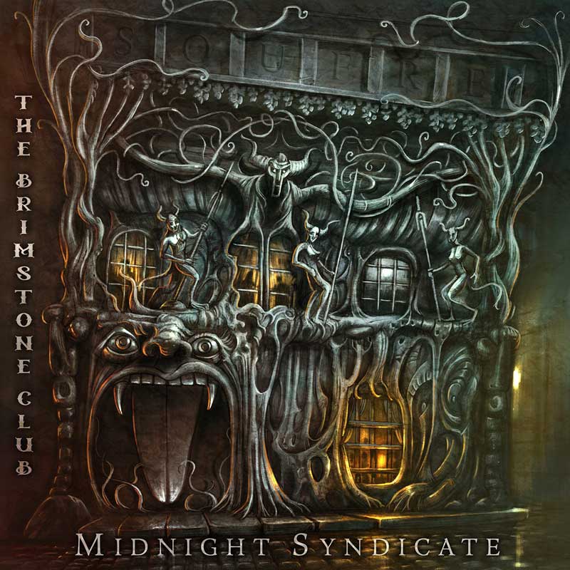 Album cover to "The Brimstone Club" by Midnight Syndicate