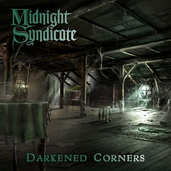Cover art for Midnight Syndicate's "Darkened Corners" album